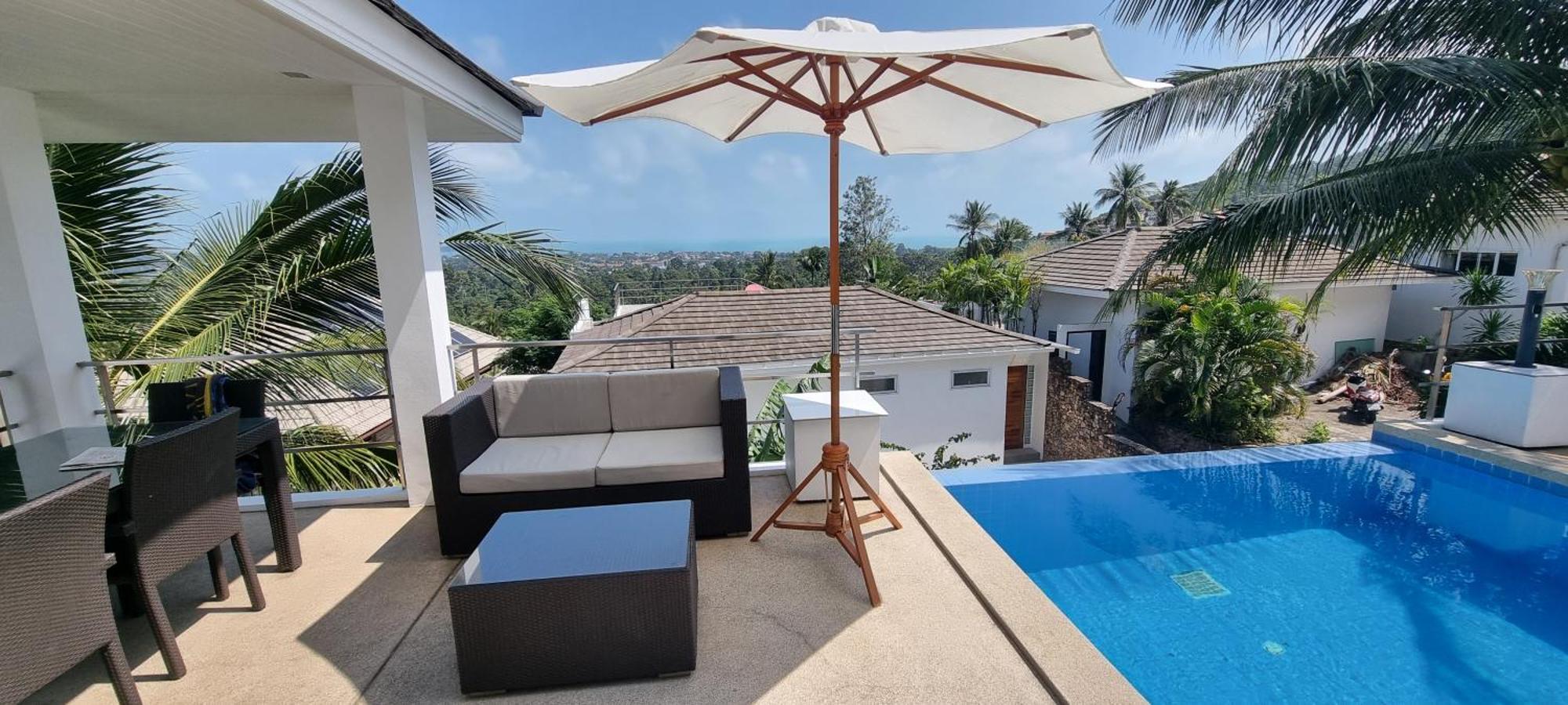 Villa Paradise, Pool And Sea View Chaweng  Exterior foto