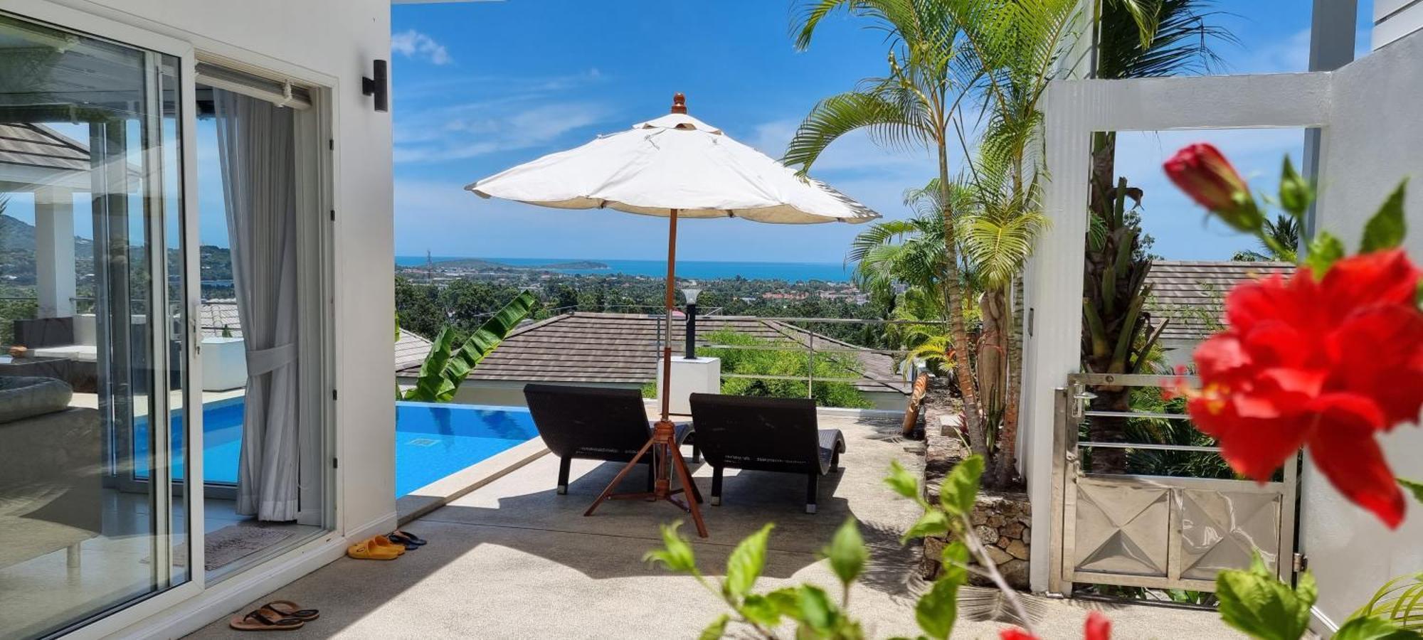 Villa Paradise, Pool And Sea View Chaweng  Exterior foto